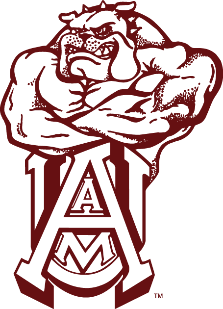 Alabama A&M Bulldogs T shirt DIY iron-ons